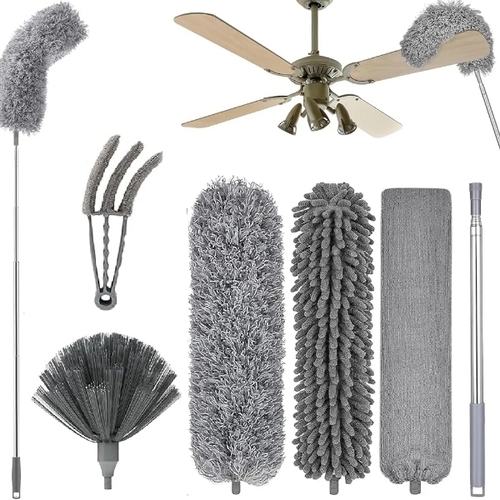 4-In-1 Microfiber Feather Duster Kit