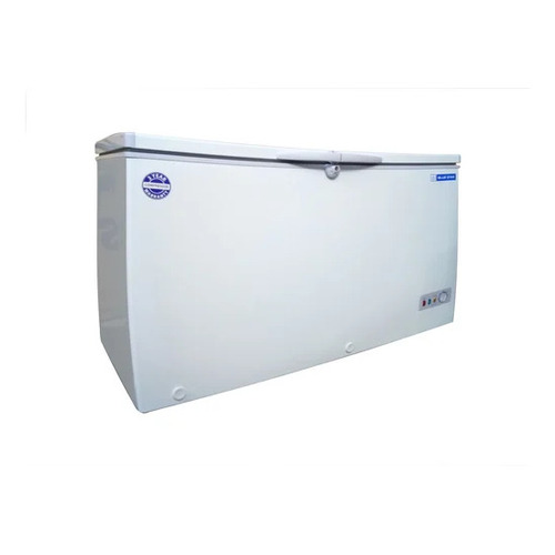 Commercial Deep Freezer 550 Ltr - Metal and Plastic, White and Blue, 220V Electrical Deep Freezer