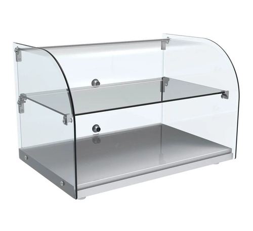 Curved Glass Display Counter