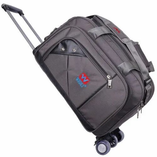 Grey Luggage Trolley Bag