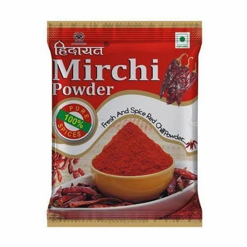 Hidayat Mirchi Powder - Red Dry Powder, Food Grade | Spicy Cooking Ingredient, 12 Months Shelf Life