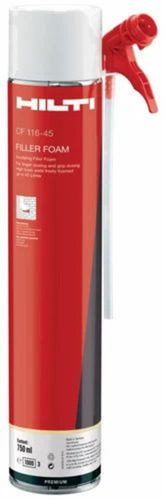 High-Yield Filling Foam - Durable Foam Sealant, Rust Proof, 45 Yield, 12 Min Tack-Free | Sealing, Filling, Insulating Gaps and Cracks