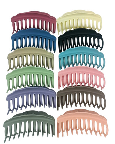 Plastic Mate Finish Hair Clips