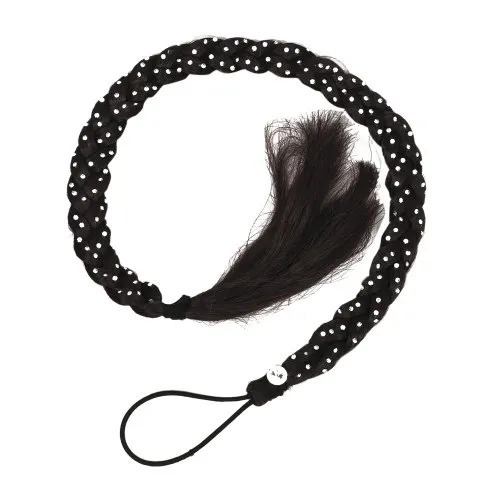 26inch Ladies Hair Choti - Synthetic Hair, Straight, Black | Lightweight, Durable, Realistic Look, Washable