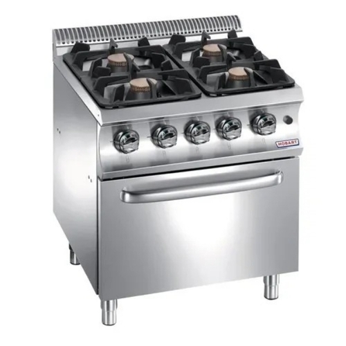 4 Burner Commercial Cooking Range