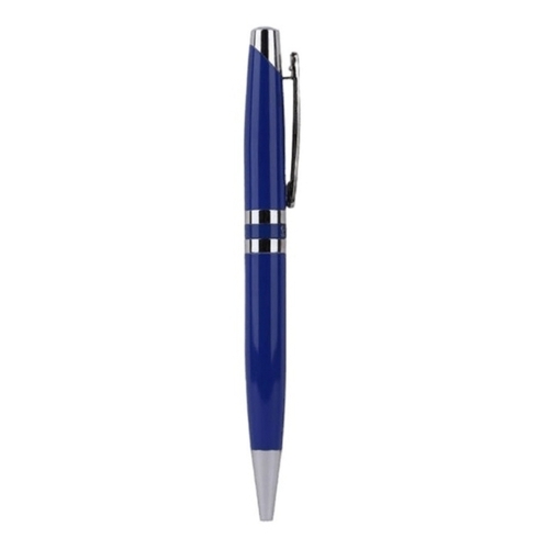 Ball Point Pen - Metal Body, Blue | Smooth Writing, Comfortable Grip