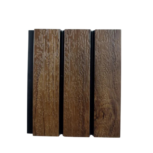 Brown Polished Charcoal Wall Panel - Charcoal, 8ft x 5in, Wooden Brown, 6 mm Thickness | Waterproof, Durable, Decorative Interior Plank