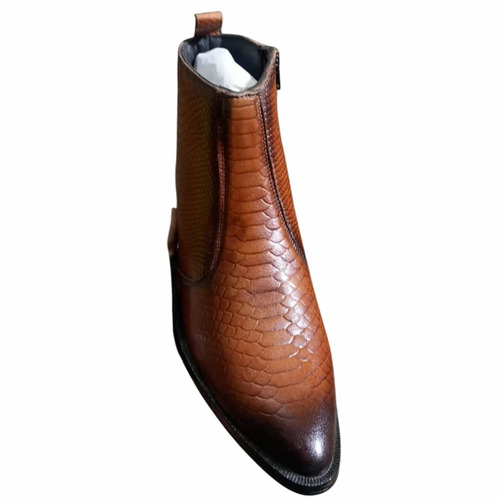 Chelsea Brown Mens Leather Boot