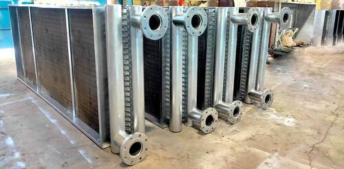 Chilled Water Cooling Coil - Material: Alloy Steel
