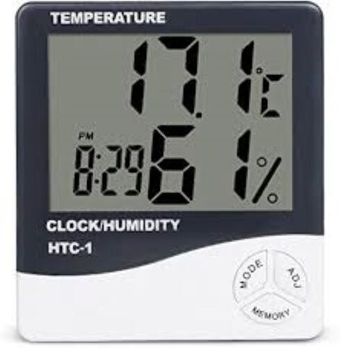 Digital Temperature Humidity Meter - Dimension (L*W*H): 105 A  97 A  23 Millimeter (Mm)