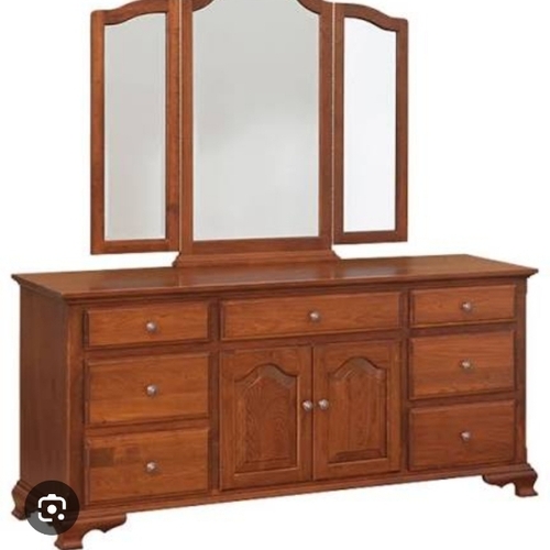 Door Dresser - Wood, Various Sizes, Brown | Durable, Low Maintenance, Polish Finish
