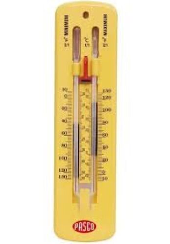 Maximum & Minimum Thermometers - Color: Blue