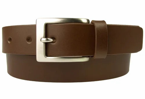 Men Brown Leather Belt