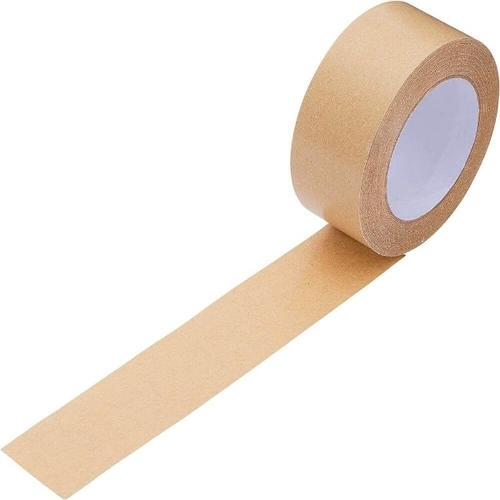 Paper Tape 1 Inch - Paper, Brown, 1 Inch | Strong Adhesive, Easy Tear, Residue-Free Removal