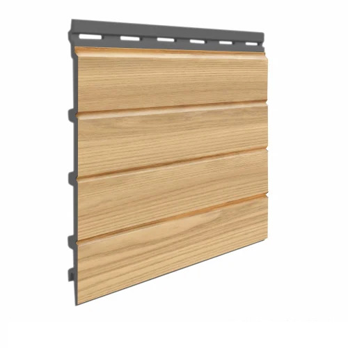 Pvc Alderteak Soffit Panels - PVC, 12 mm, Wood Grain Brown, Solid Panel, Tongue And Groove, Class A2 | Waterproof, Durable, Balcony, Corridor Plank