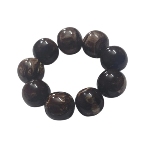 Trendy Handmade Size Adjustable Statement Resin Ball Bangles For Women And Girls