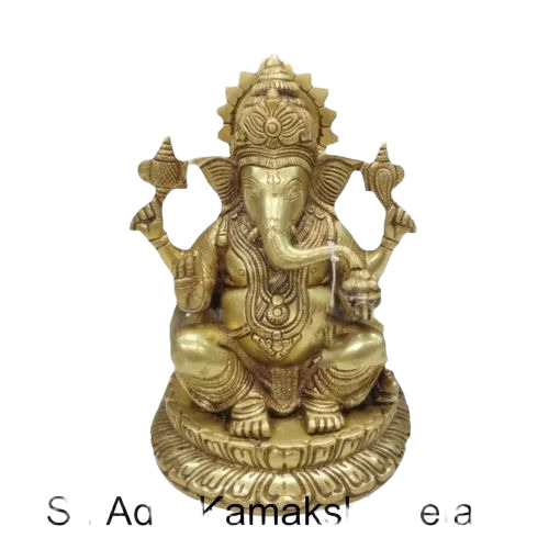 Brass Ganesha Statue