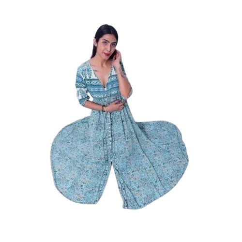 Designer Viscose Long Dress