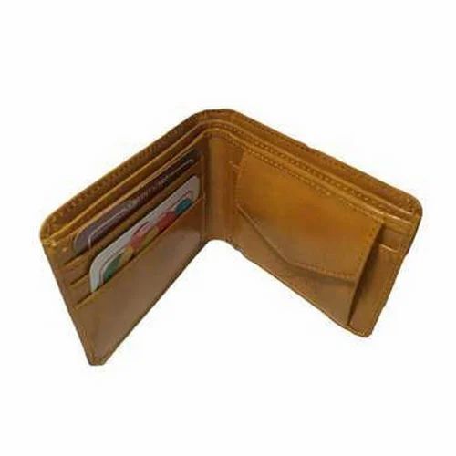 Mens Brown Leather Wallet