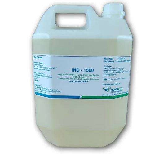 Organic Disinfectant - Application: Acetylene Gas