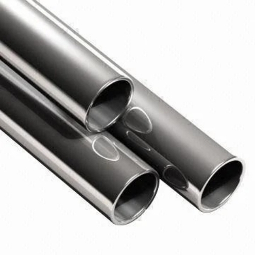 Round Stainless Steel Pipes - Galvanized Alloy, Silver, Multiple Sizes | Heavy Duty, Rust Resistant, Durable