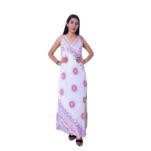 Viscose Long Dress