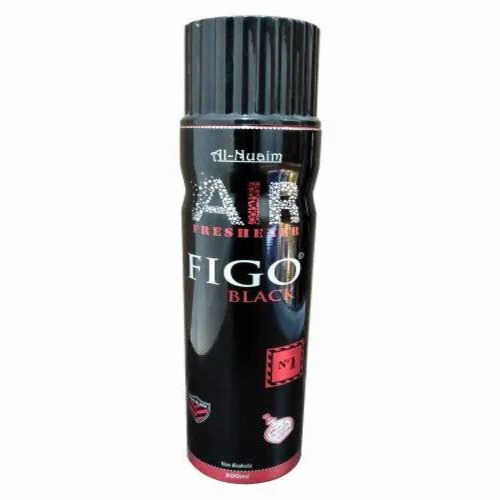 01 Figo Black Air Freshener Spray