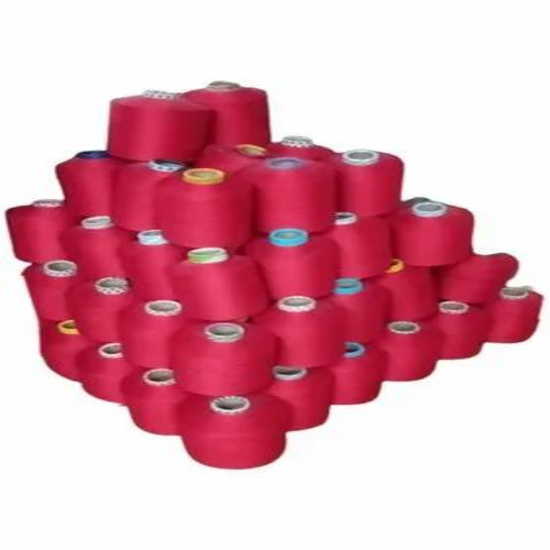 30 Red Polyester Dyed Yarn