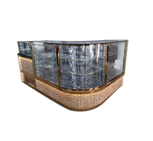4.5 Feet Glass Bakery Display Counter