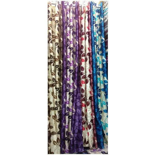 7 Feet Designer Window Curtains - Color: Multicolor