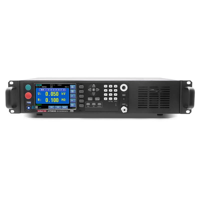 At93108/93208 Comprehensive Safety Tester - Color: Black Rack-Mount Body