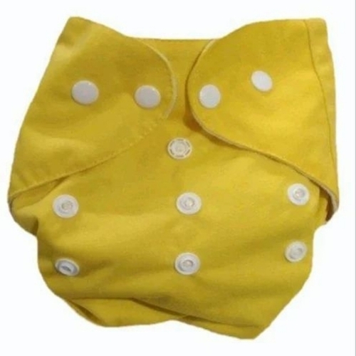Baby Yellow Plain Diaper Paint