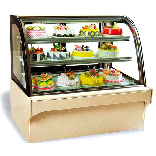 Curved Glass Bakery Display Counter