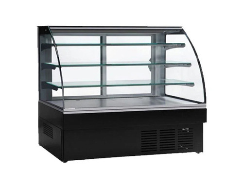 Curved Glass Sweet Display Counter