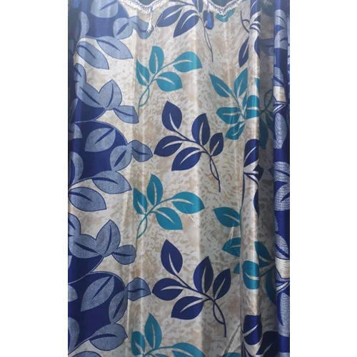 Floral Printed Polyester Window Curtains
