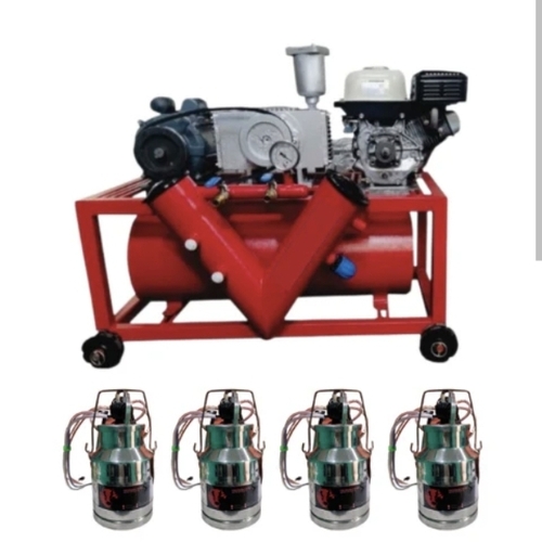 Four Bucket Milking Machine 
