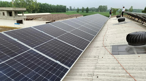 Grid Solar System - Application: Commercial
