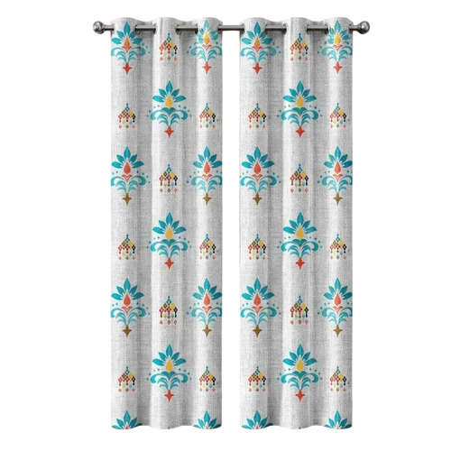 printed curtain fabric