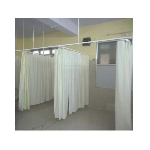 Hospital White Curtains