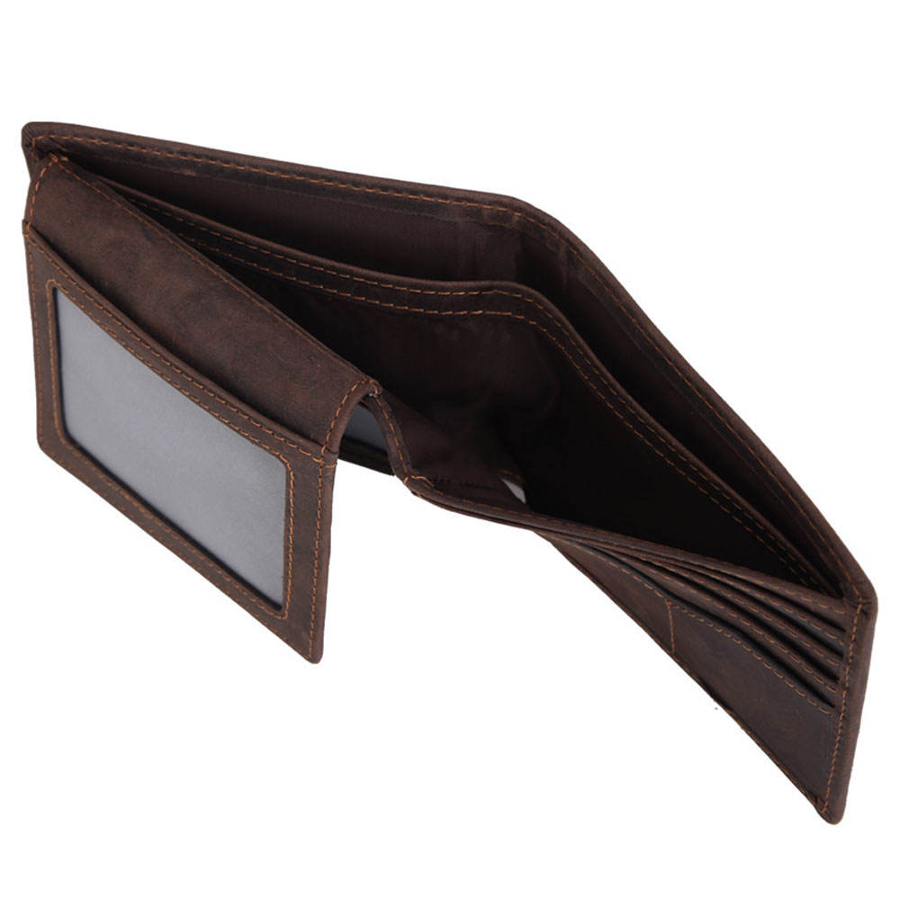 Oil Pull Up Leather Wallets