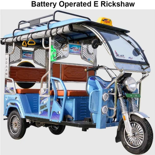 Smart Electric Rickshaw - Charger Type: Battery/Charger	With Battery/Charger