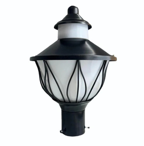 15 W Black Outdoor Gate Light