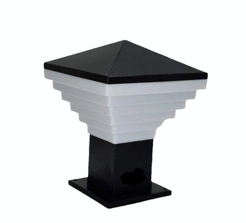24 W Black Outdoor Gate Light
