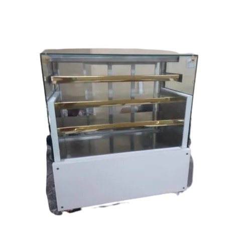 3 Shelves Glass Cake Display Counter