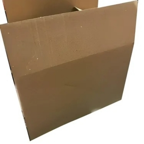 5 Ply Corrugated Box - Paper Material, Brown, Rectangle | Lightweight, Durable, Eco Friendly, Shock Absorbing, Stacking Strength