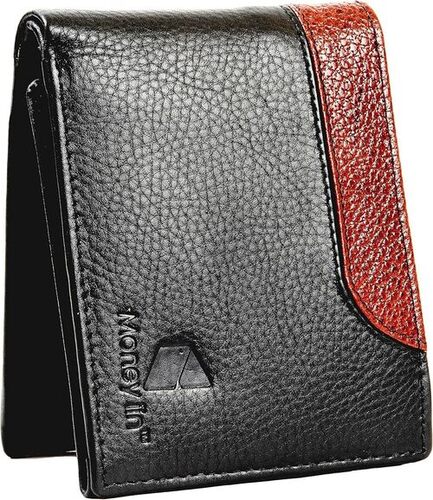 Black Mens Genuine Leather Purse