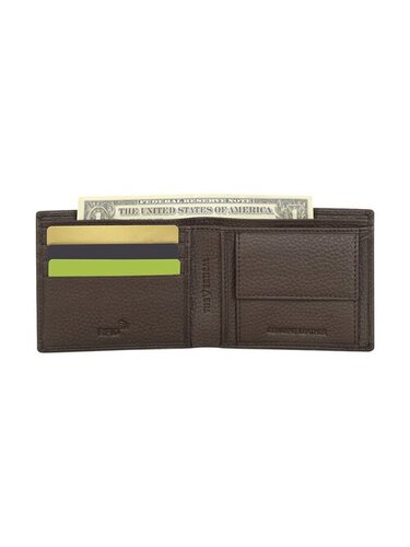 Black Pu Leather Wallet