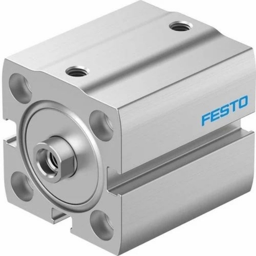 Festo Compact Cylinder - Steel, Square, Silver | Durable, Lightweight, Corrosion Resistant, Easy Installation