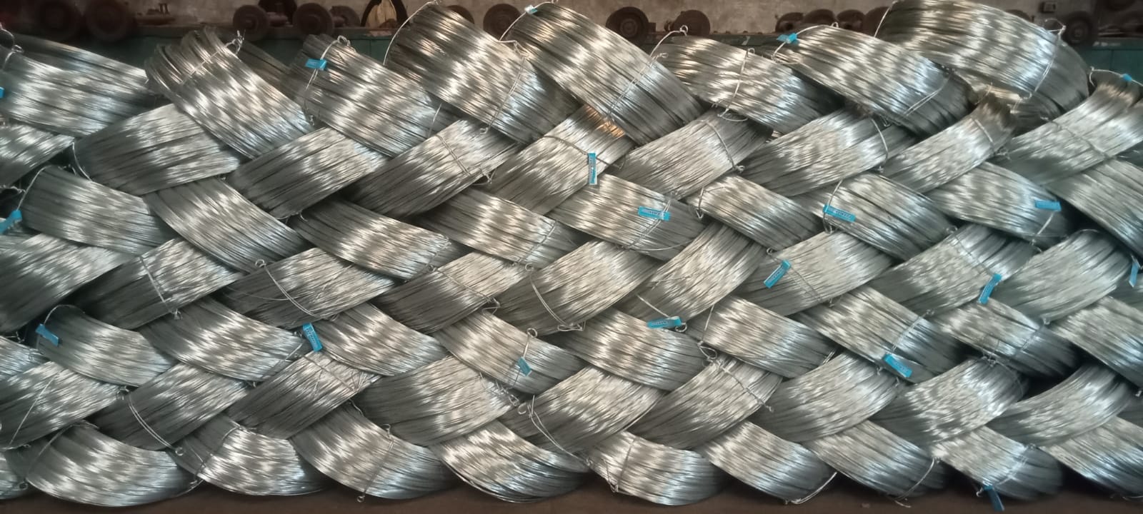 Galvanized Iron Wire - GI Standard Size Silver | Rust Proof Durable Long Lasting