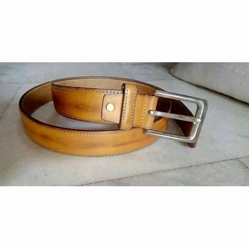 Mens Brown Fancy Belt